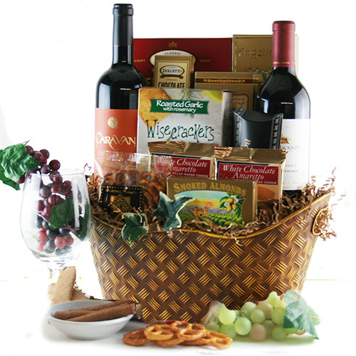 For The Executive Wine Gift Basket